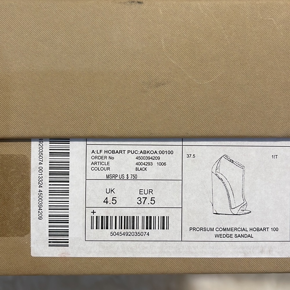 Burberry Wedge Sandal - Picture 13 of 14